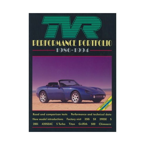 TVR Performance Portfolio 1986-1994