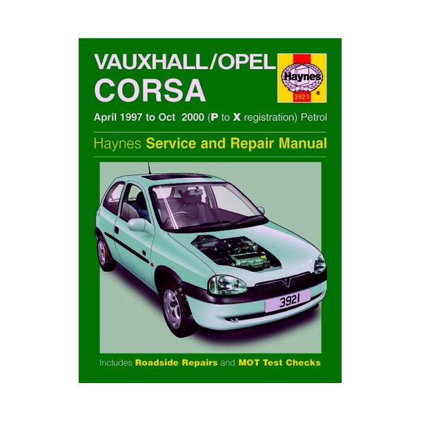 VAUXHALL/OPEL CORSA [bensin] 1997-2000