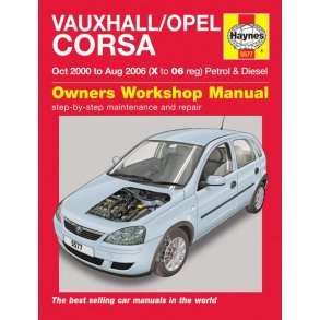VAUXHALL/OPEL CORSA [bensin & diesel] 2001-2006