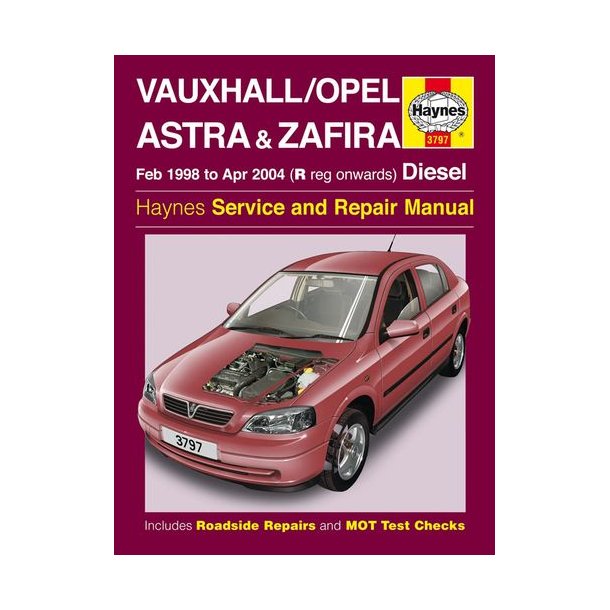VAUXHALL/OPEL ASTRA &amp; ZAFIRA [diesel] 1998-2004