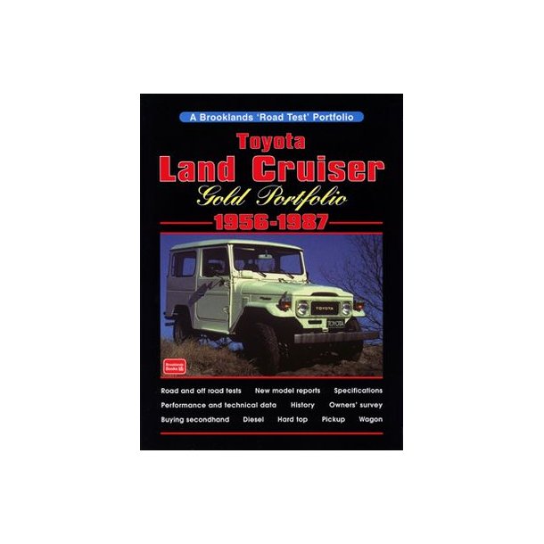 TOYOTA LAND CRUISER Gold Portfolio 1956-1987