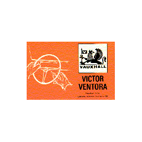 VAUXHALL VENTORA & VICTOR [ca 1970]