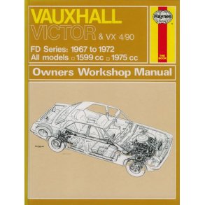 VAUXHALL VICTOR & VX 4-90 1967-1972
