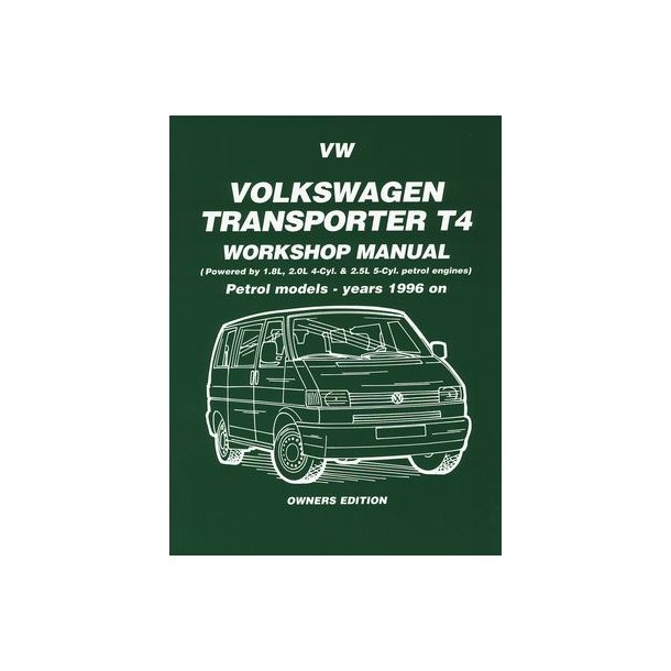 VW TRANSPORTER T4 &amp; CARAVELLE 1996-1999