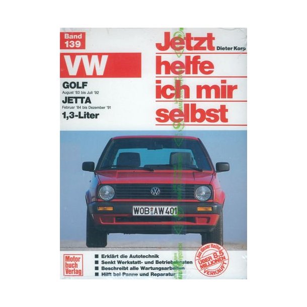VW GOLF 1.3 1984-1992