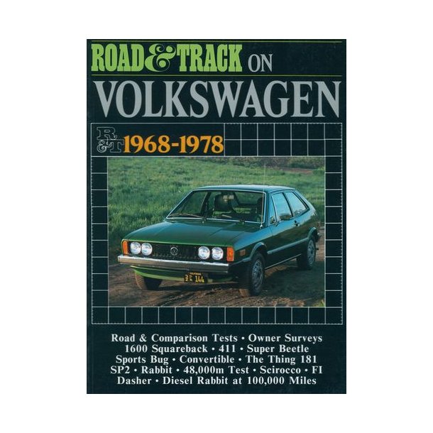 Road & Track On VOLKSWAGEN 1968-1978