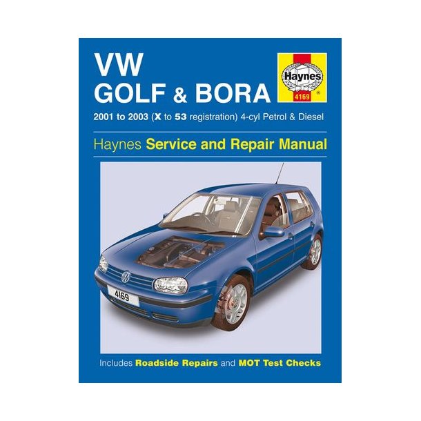VW GOLF &amp; BORA [bensin &amp; diesel] 2001-2003