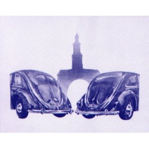 VOLKSWAGEN BAGGE - Auto Lito litografi