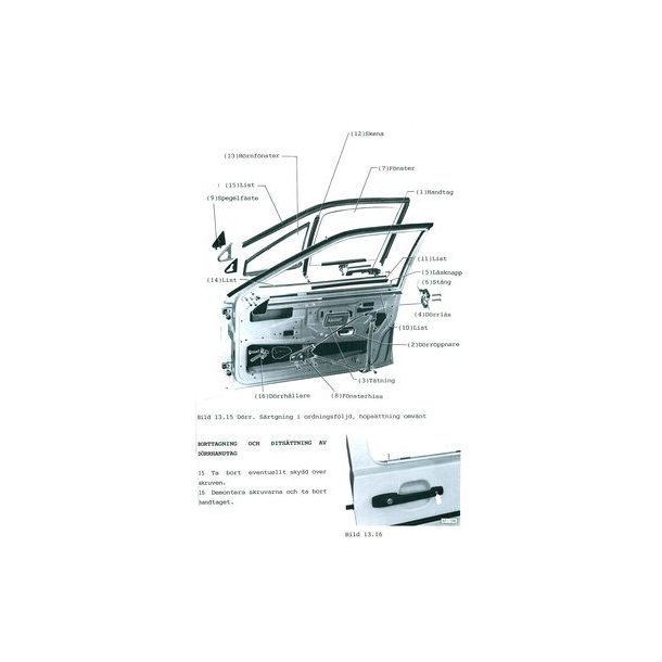 VW PASSAT / SANTANA 1981-1988  SVENSK