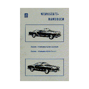 VW KARMANN-GHIA CABRIOLET & COUPE