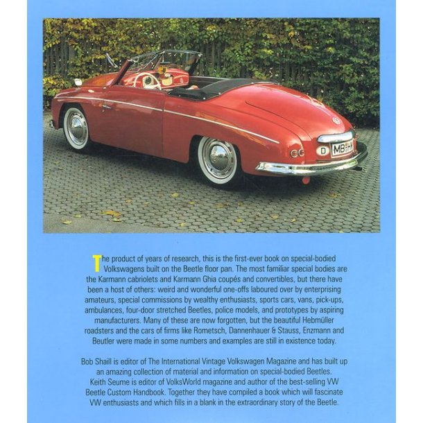 VW BEETLE Coachbuilts and Cabriolets 1940-1960