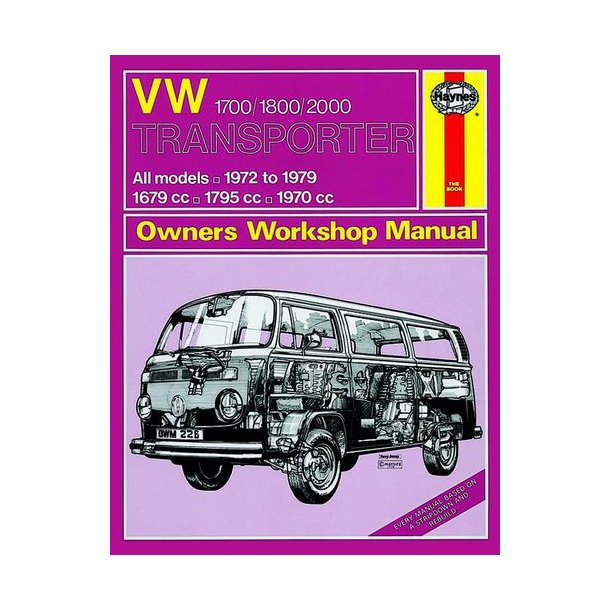 VW TRANSPORTER 1700-1800-1900 1972-1979