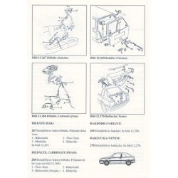 VW GOLF III, VARIANT, CABRIOLET  &amp; VENTO 1991-1996