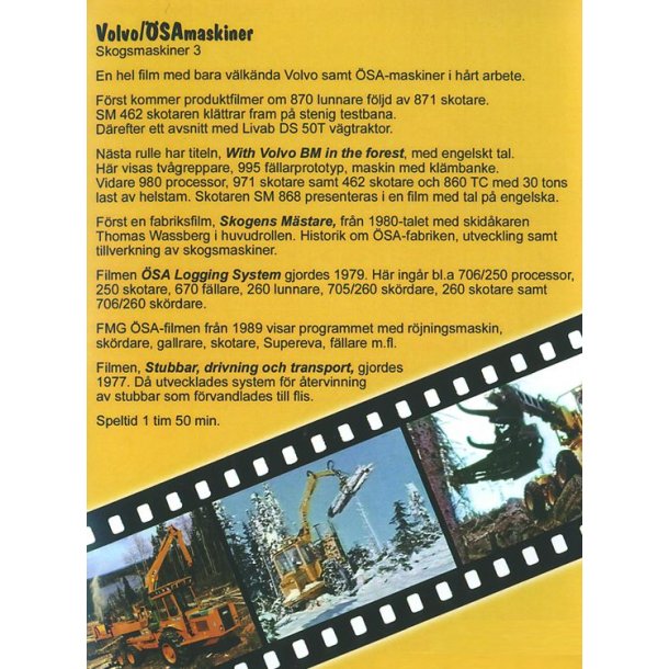 Volvo/&Ouml;SA maskiner - Skogsmaskiner del 3