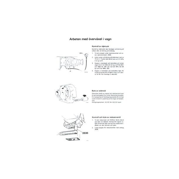 Volvo &Ouml;VERV&Auml;XEL Typ J 240 & 260