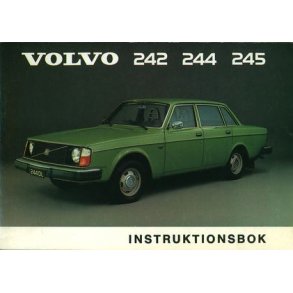 VOLVO 1975 242, 244 & 245