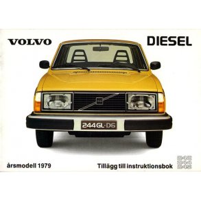 VOLVO 1979 242, 244 & 245 Diesel 