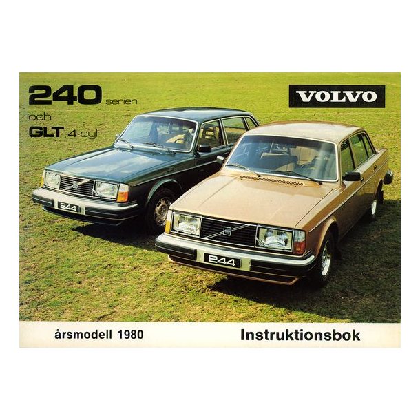 VOLVO 1980 240 Serien och GLT, 4 cyl. 