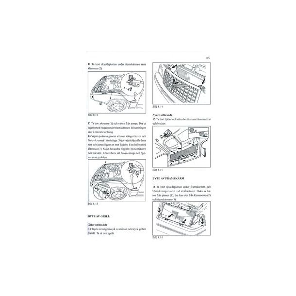 VOLVO 440 & 460 1989-1994  SVENSK