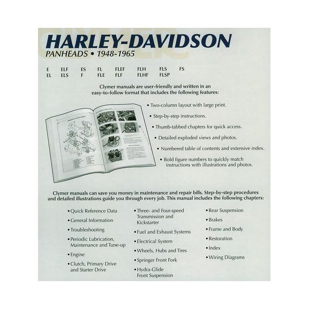 HARLEY-DAVIDSON Panheads 1948-1965