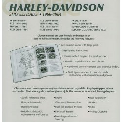 HARLEY-DAVIDSON Shovelheads 1966-1984