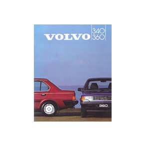 VOLVO 1984 340 DL, 360, 360 GLS. 360 GLE & 360 GLT