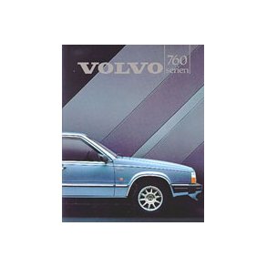 VOLVO 1984 760 GLE, GLE TURBO DIESEL & 760 TURBO 