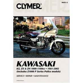 KAWASAKI KZ, ZX & ZN 1000/1100 1981-2002