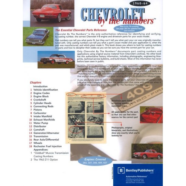 CHEVROLET by the numbers 1960-1964