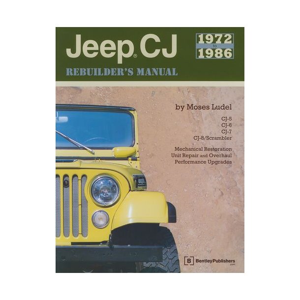 JEEP CJ Rebuilder's Manual 1972-1986