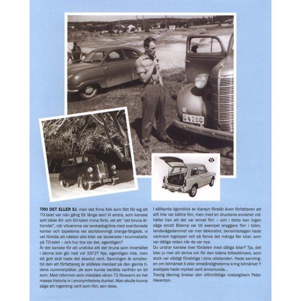 Bilar - rattmuff och nostalgi