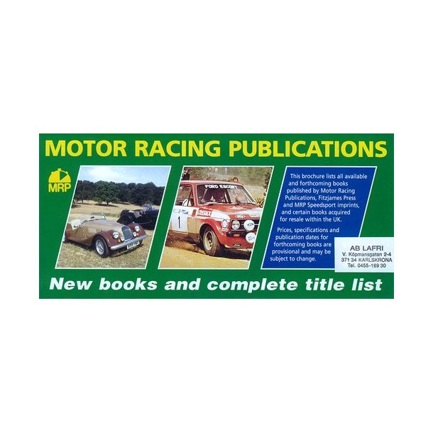 MOTOR RACING PUBLICATIONS