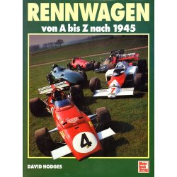 RENNWAGEN von A bis Z nach 1945