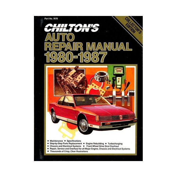 Chilton's Auto Repair Manual 1980-1987