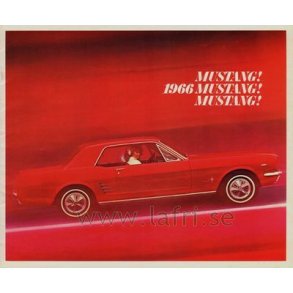 1966 Mustang Hardtop, Convertible & Fastback