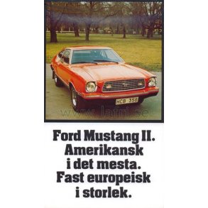 1975 Mustang II Mach I V8