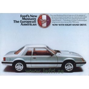 1979 Mustang Ghia Turbo