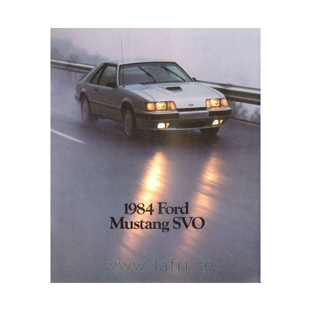 1984 Mustang SVO