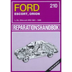 FORD ESCORT & ORION 1981-1989  SVENSK