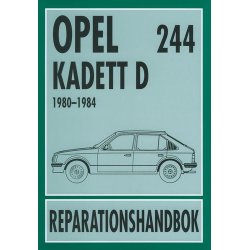 OPEL KADETT D 1980-1984  SVENSK
