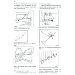 OPEL KADETT E 1985-1990  SVENSK 