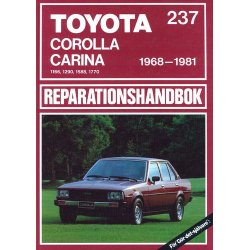 TOYOTA COROLLA & CARINA 1968-1981  SVENSK