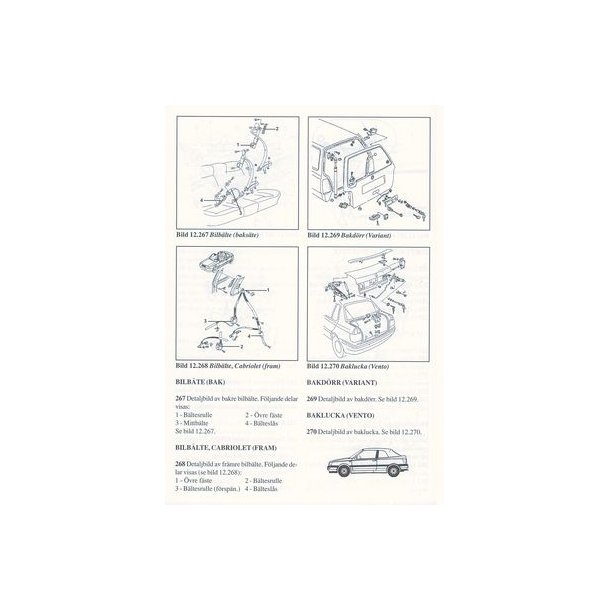 VW GOLF III, VARIANT, CABRIOLET  &amp; VENTO 1991-1996