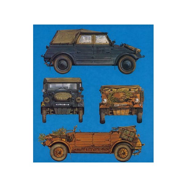 VW KUBELWAGEN Military Portfolio 1940-1990