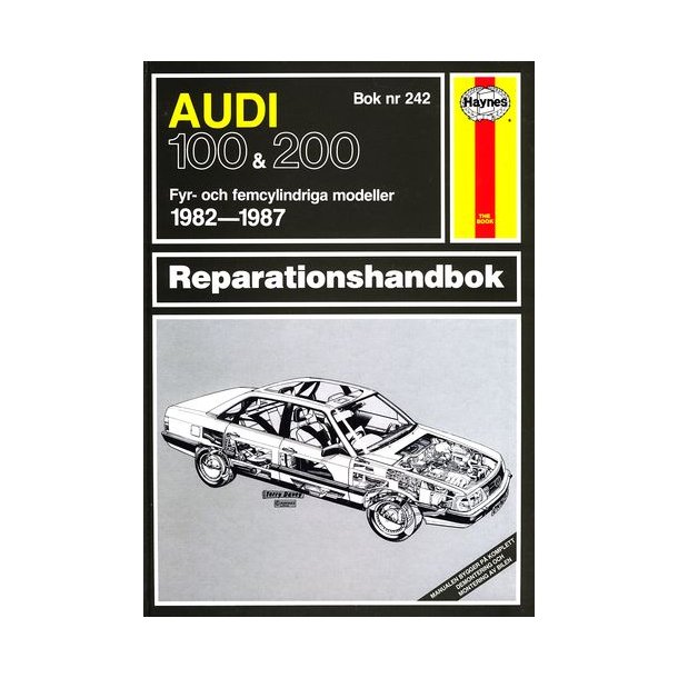 AUDI 100 &amp; AUDI 200 4- &amp; 5-cyl 1983-1987  SVENSK