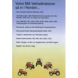 Volvo BM Valmet<BR>Traktorer s&aring; in i Norden...