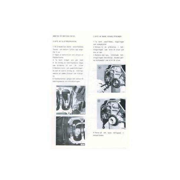 OPEL REKORD D &amp; E, Diesel 1972-1986  SVENSK