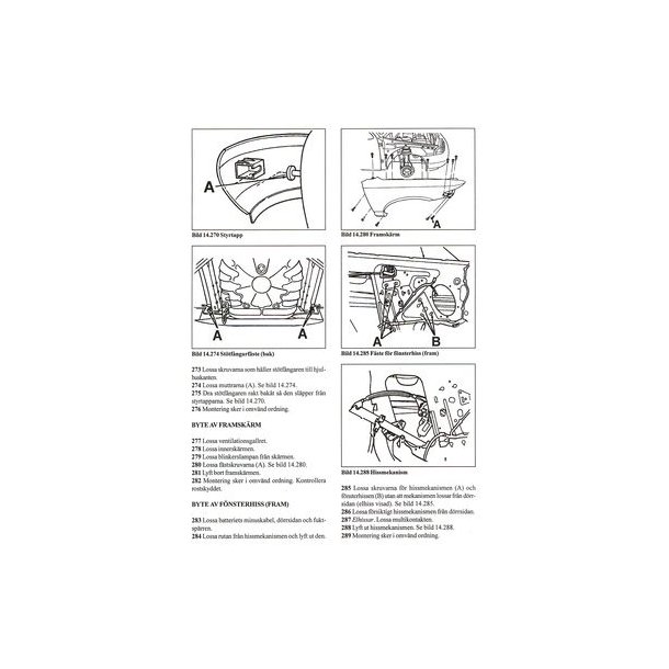 FORD MONDEO 1993-1996  SVENSK