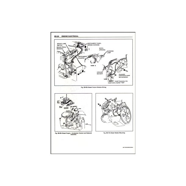 CHEVROLET 5.7 LITER [350] V8 DIESEL ENGINE