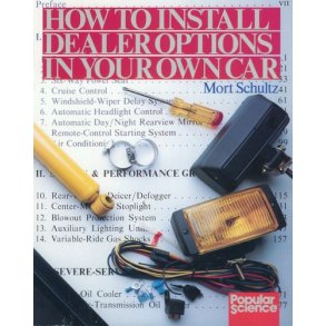 How to install DEALER OPTIONS in your own car